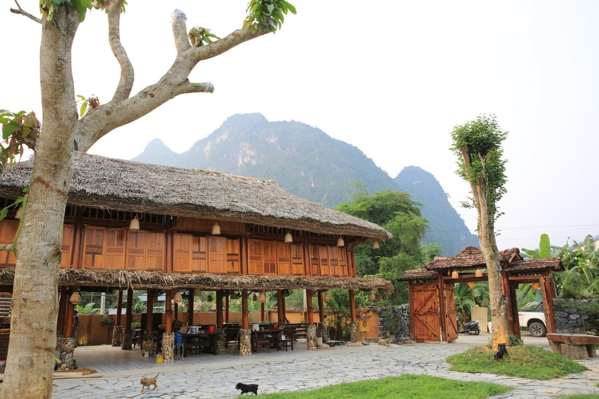 Ha Giang Eco Stone House - Tours & Rental Motorbike Eksteriør bilde